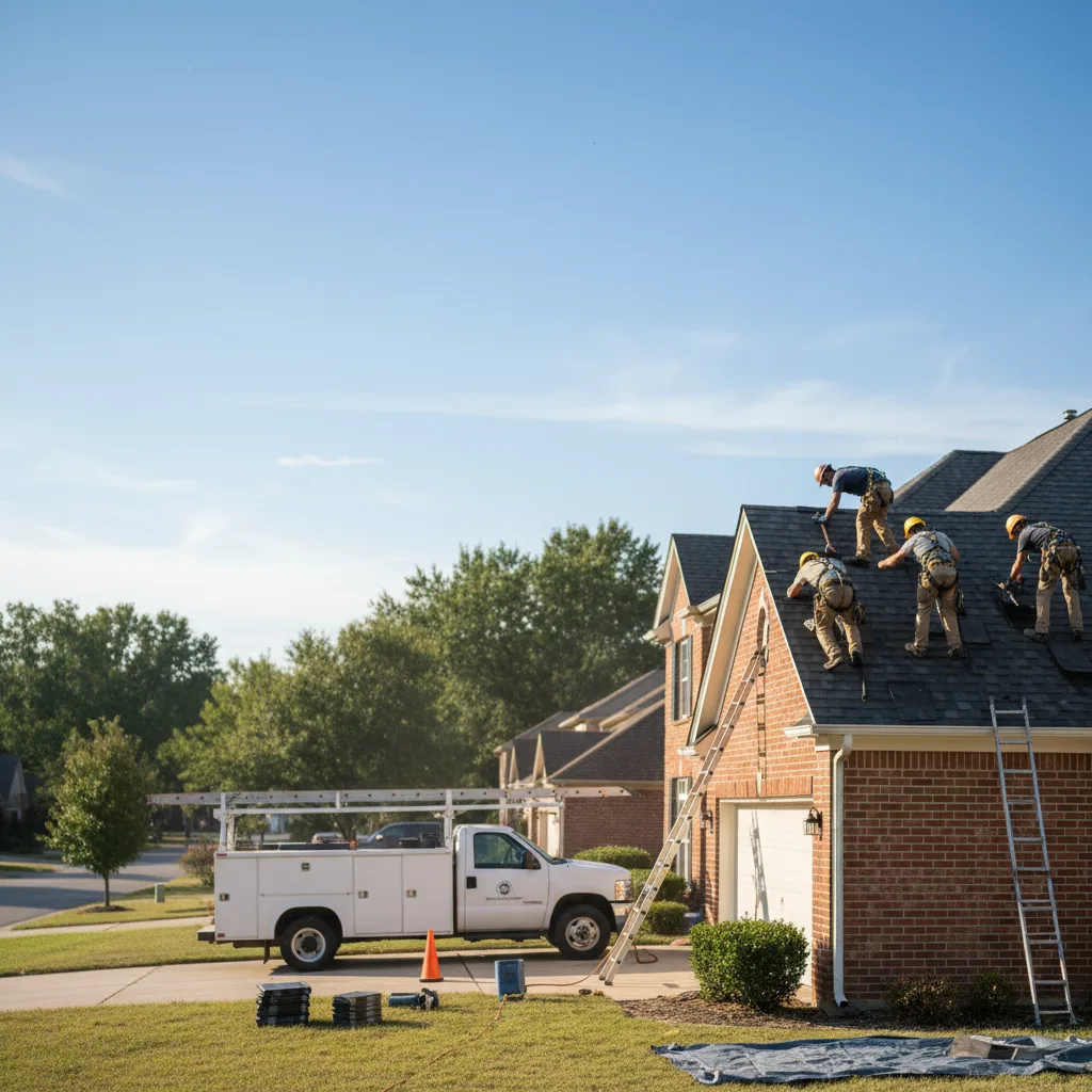 Roof Repair in Noble